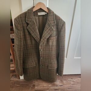 Vintage Calvin Klein Wool Blazer Coat